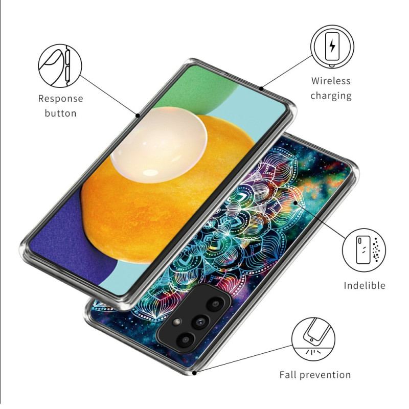 Coque Samsung Galaxy A15 5G / A15 Ciel Étoilé et Mandala