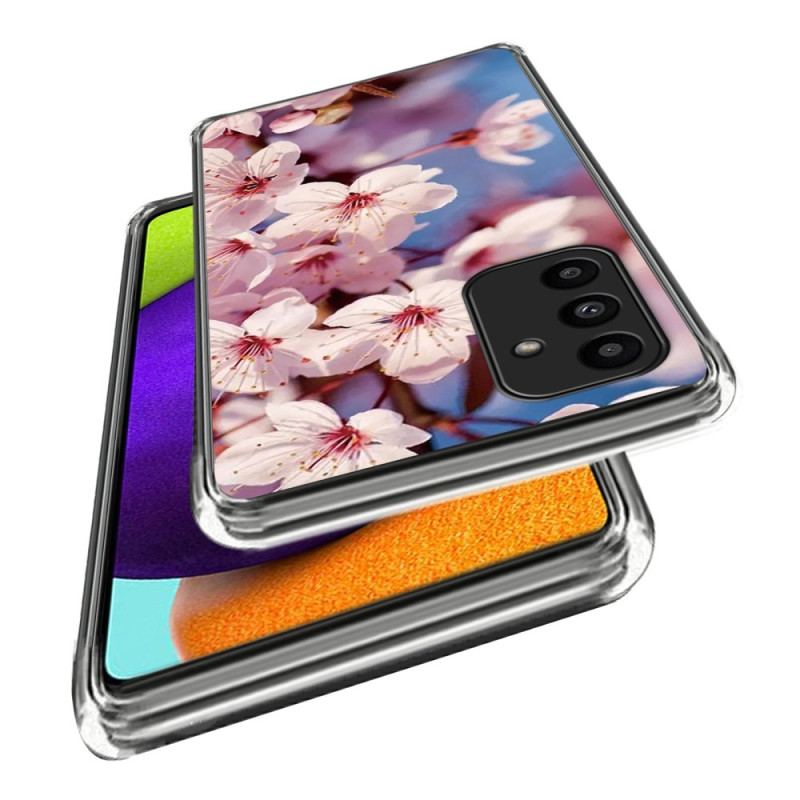 Coque Samsung Galaxy A15 5G / A15 Fleurs de Pêcher