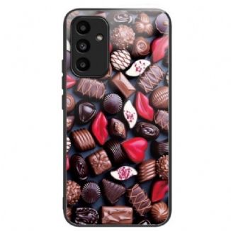 Coque Samsung Galaxy A15 5G / A15 Verre Trempé Chocolat