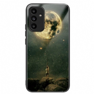 Coque Samsung Galaxy A15 5G / A15 Verre Trempé Homme et Lune