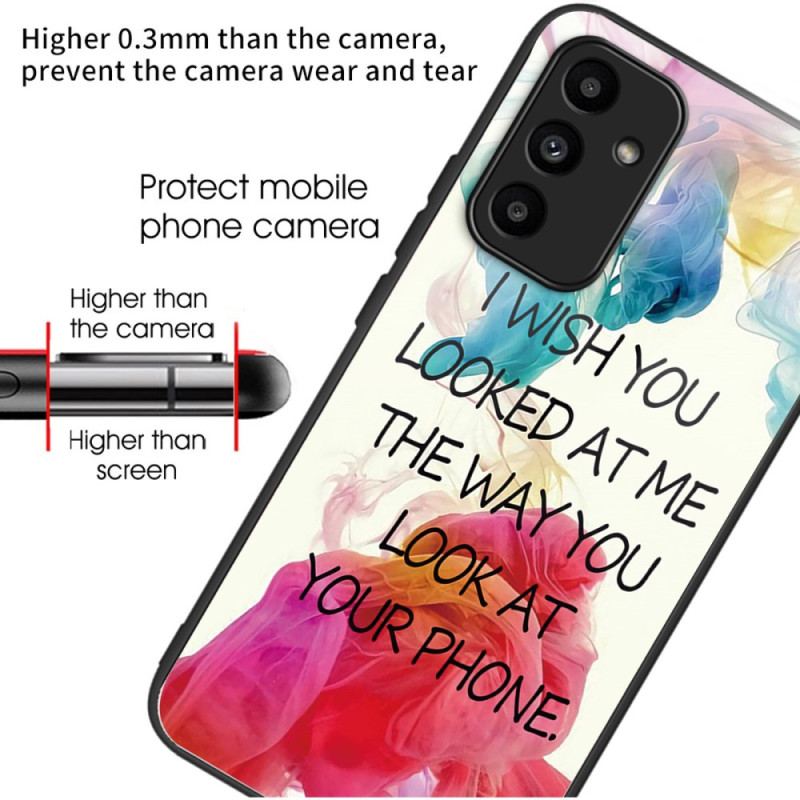 Coque Samsung Galaxy A15 5G / A15 Verre Trempé I Wish You Looked at Me