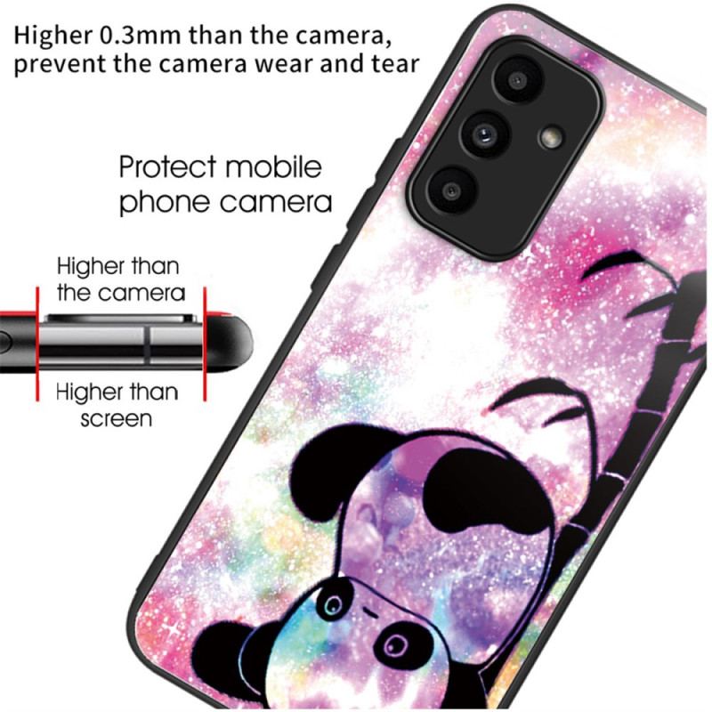 Coque Samsung Galaxy A15 5G / A15 Verre Trempé Panda mignon