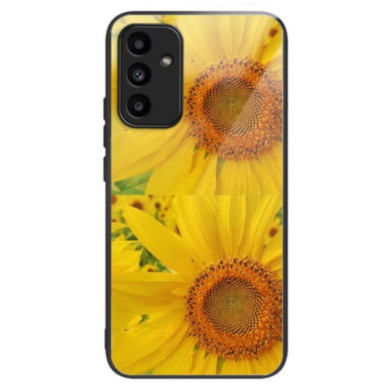 Coque Samsung Galaxy A15 5G / A15 Verre Trempé Tournesols