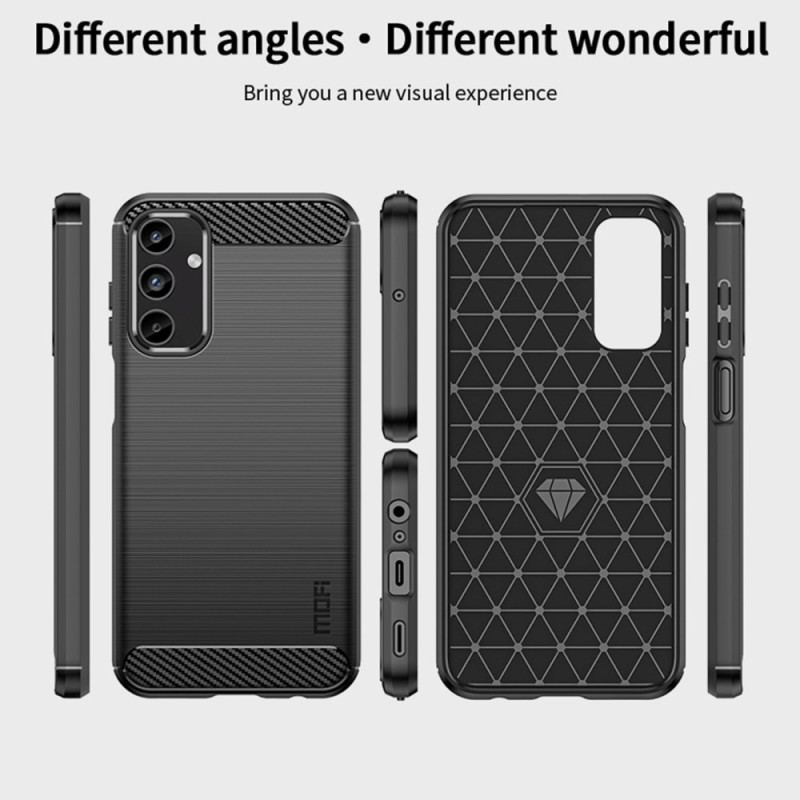 Coque Samsung Galaxy A15 Fibre Carbone Brossée MOFI