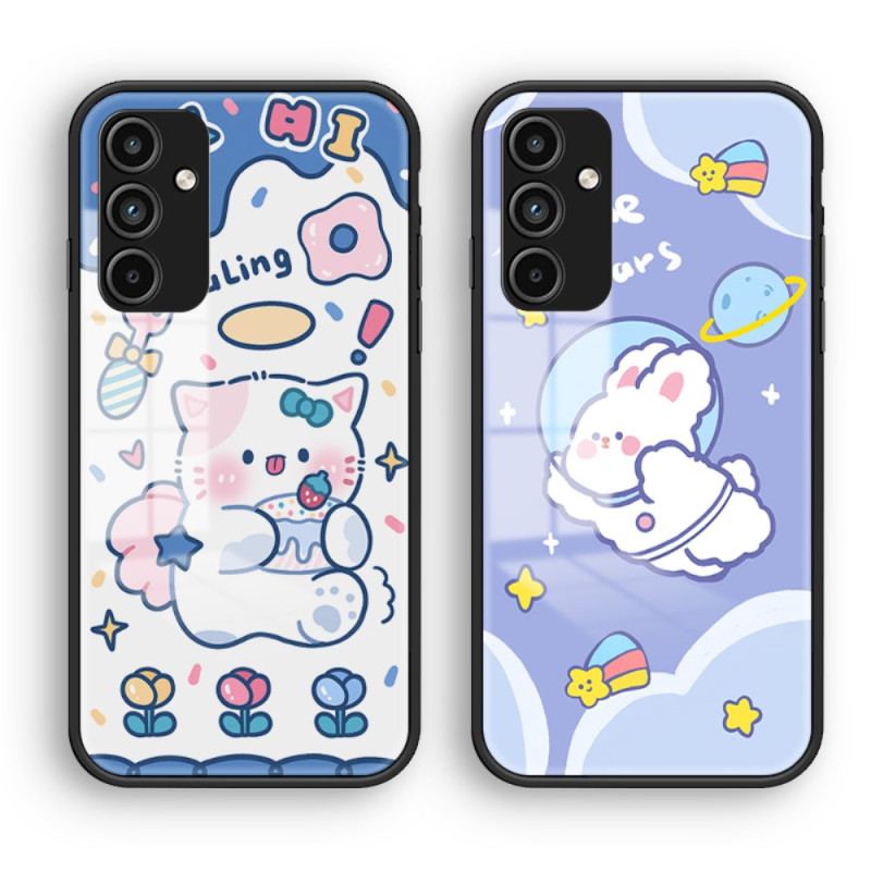 Coque Samsung Galaxy A15 Verre Trempé Cartoon