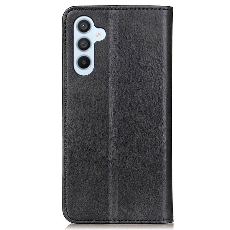 Flip Cover Samsung Galaxy A15 Cuir Fendu