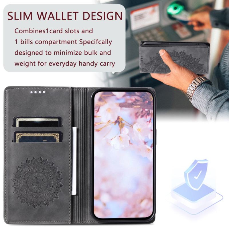 Flip Cover Samsung Galaxy A15 Style Daim Mandala