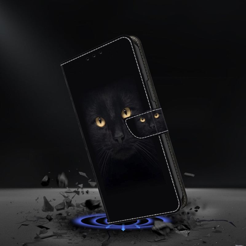 Housse Samsung Galaxy A15 Chat Noir