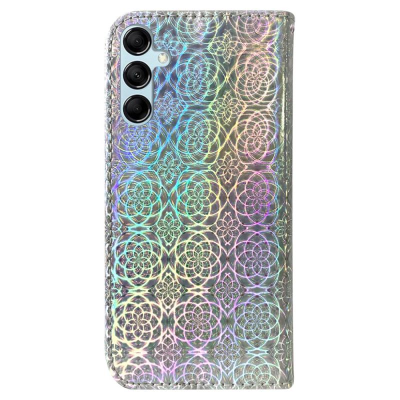 Housse Samsung Galaxy A15 Style Disco à Lanière