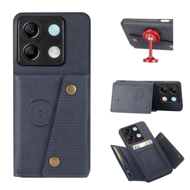 Coque Xiaomi Redmi Note 13 Pro 5G / Poco X6 5G avec Porte-Cartes Support