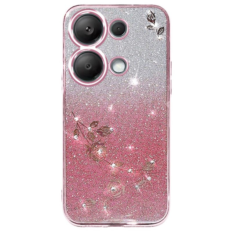 Coque Xiaomi Redmi Note 13 Pro 5G / Poco X6 5G Paillettes et Strass KADEM