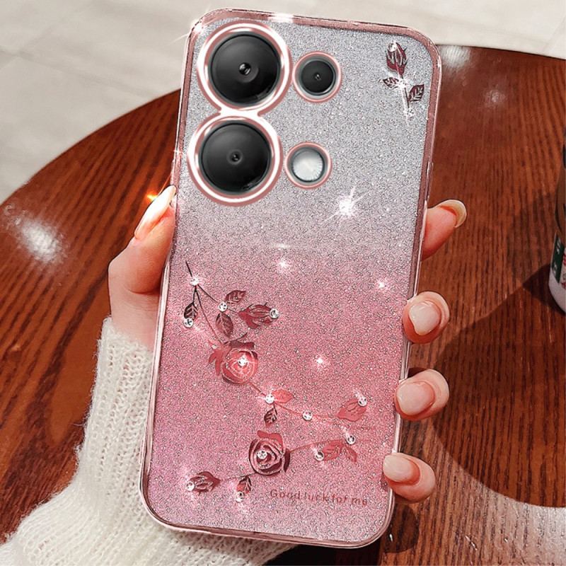 Coque Xiaomi Redmi Note 13 Pro 5G / Poco X6 5G Paillettes et Strass KADEM