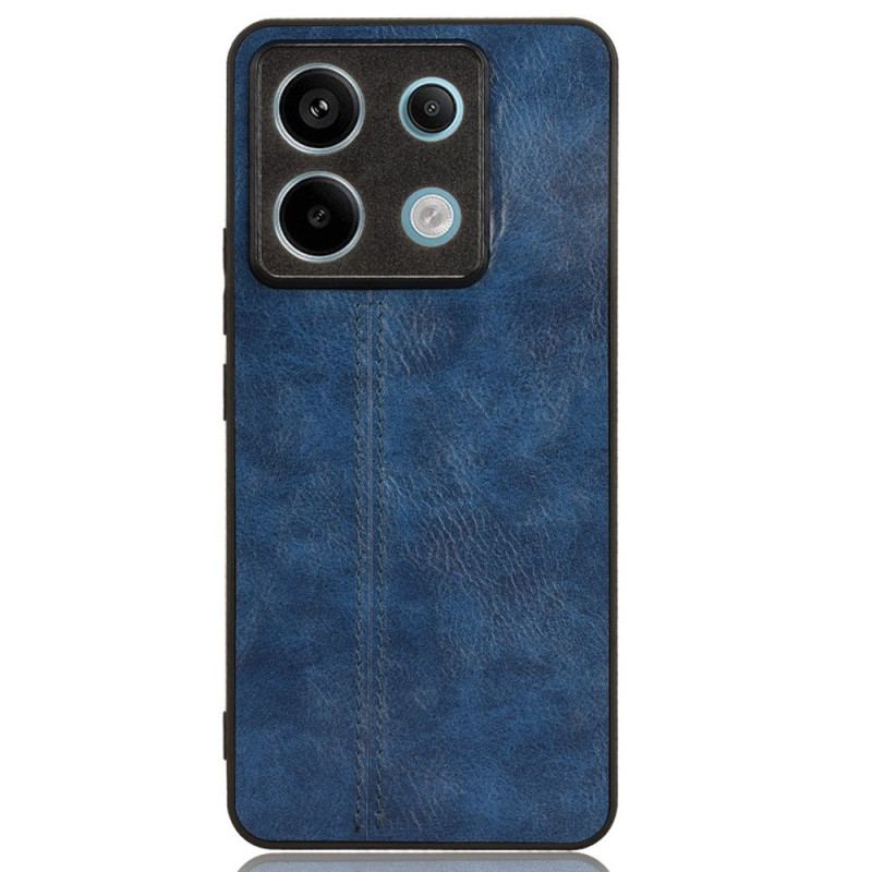 Coque Xiaomi Redmi Note 13 Pro 5G / Poco X6 5G Simili Cuir Coutures