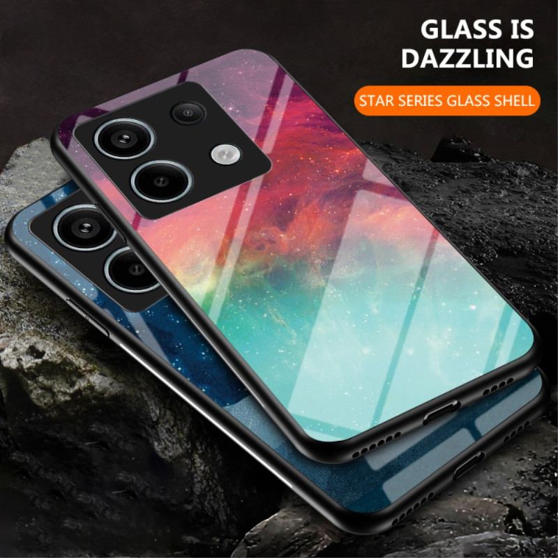 Coque Xiaomi Redmi Note 13 Pro 5G / Poco X6 5G Verre Trempé Lune Étoilée