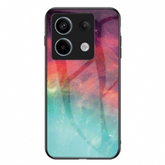 Coque pour Xiaomi Redmi Note 13 Pro 5G / Poco X6 5G Verre Trempé Motif Ciel Étoilé