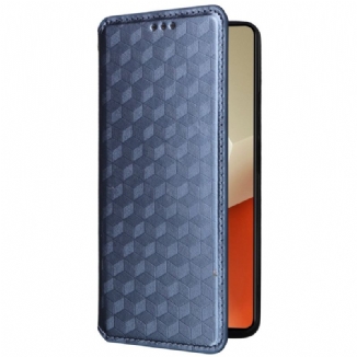 Flip Cover Xiaomi Redmi Note 13 Pro 5G / Poco X6 Cubes 3D