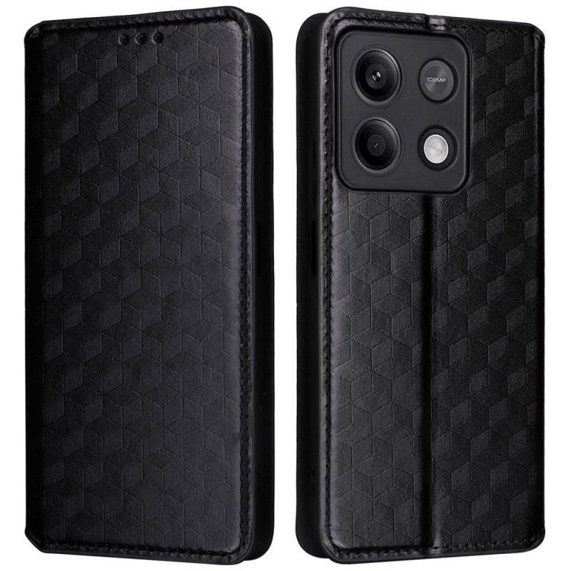 Flip Cover Xiaomi Redmi Note 13 Pro 5G / Poco X6 Cubes 3D