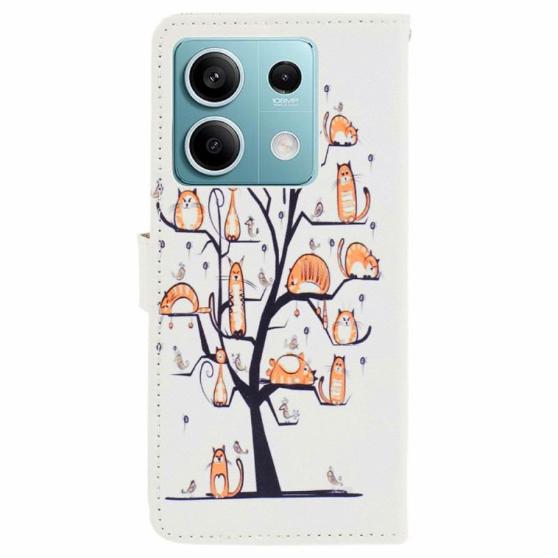 Housse Xiaomi Redmi Note 13 Pro 5G / Poco X6 5G Chats dans l'Arbre