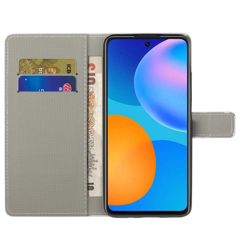 Housse Xiaomi Redmi Note 13 Pro 5G / Poco X6 5G Papillon Bleu