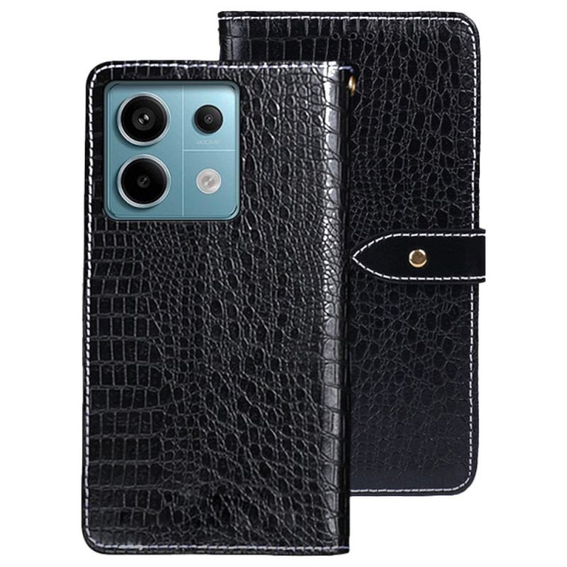 Housse Xiaomi Redmi Note 13 Pro 5G / Poco X6 5G Style Crocodile IDEWEI