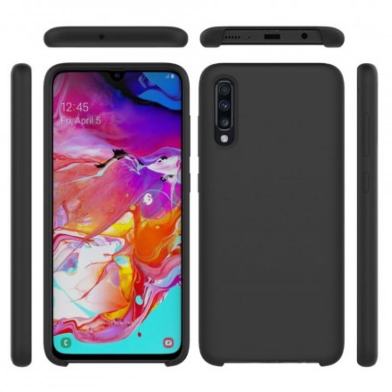 Coque Samsung Galaxy A70 Liquide Silicone