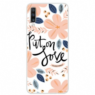 Coque Samsung Galaxy A70 Put On Love