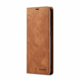 Flip Cover Samsung Galaxy A70 Effet Cuir FORWENW