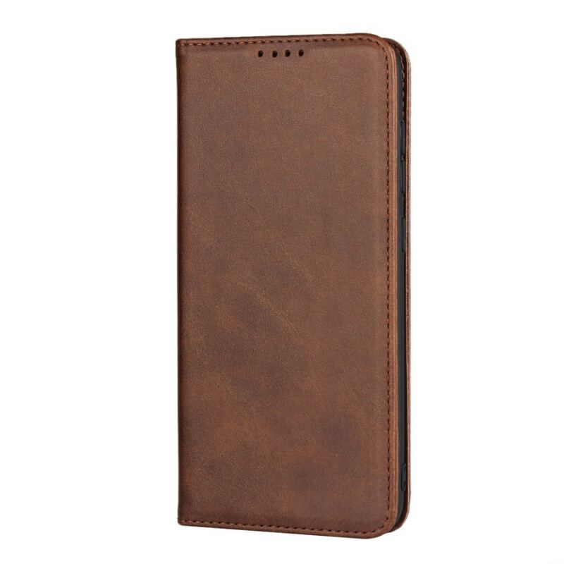 Flip Cover Samsung Galaxy A70 Style Cuir Sobriété