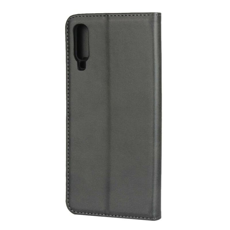 Flip Cover Samsung Galaxy A70 Style Cuir Sobriété