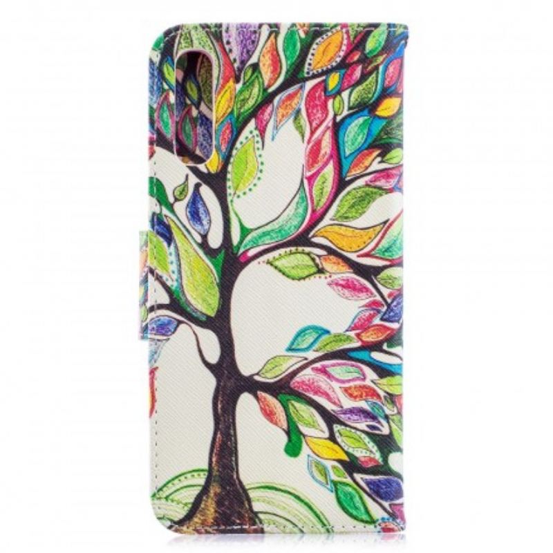 Housse Samsung Galaxy A70 Arbre Coloré