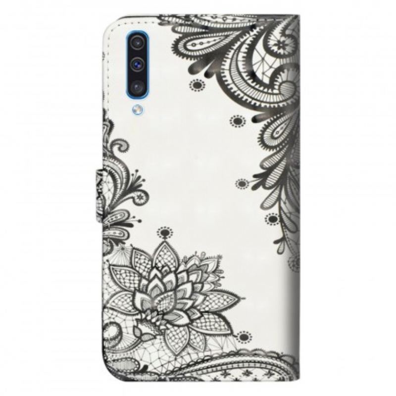 Housse Samsung Galaxy A70 Chic Dentelle