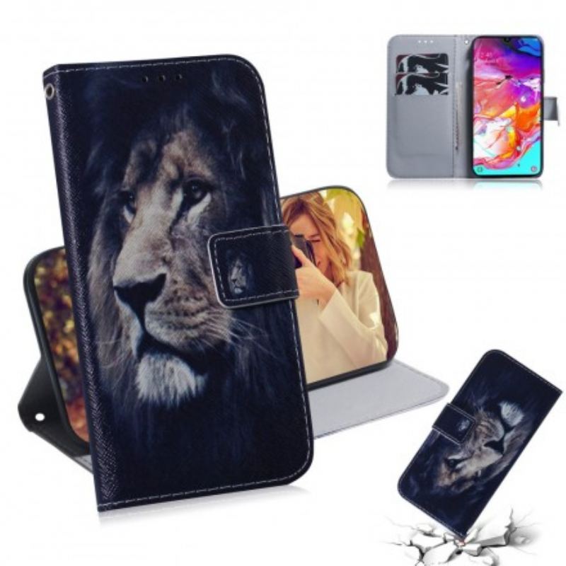 Housse Samsung Galaxy A70 Dreaming Lion