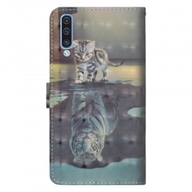 Housse Samsung Galaxy A70 Ernest Le Tigre