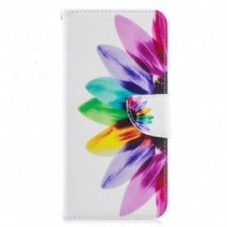 Housse Samsung Galaxy A70 Fleur Aquarelle