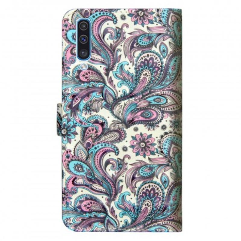 Housse Samsung Galaxy A70 Fleurs Motifs