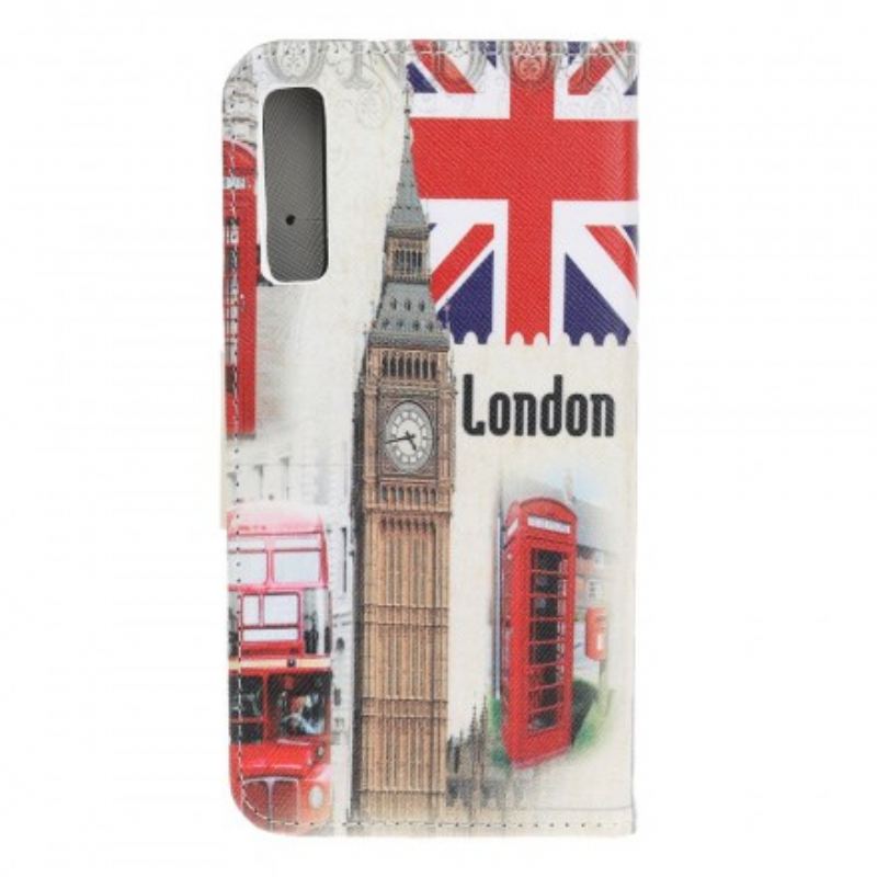 Housse Samsung Galaxy A70 London Life