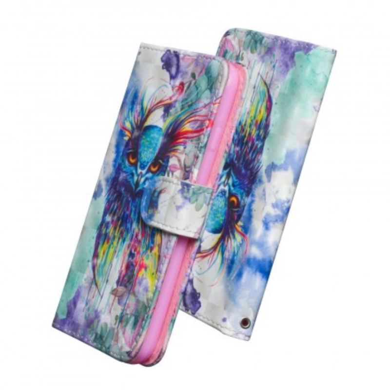 Housse Samsung Galaxy A70 Oiseau Aquarelle