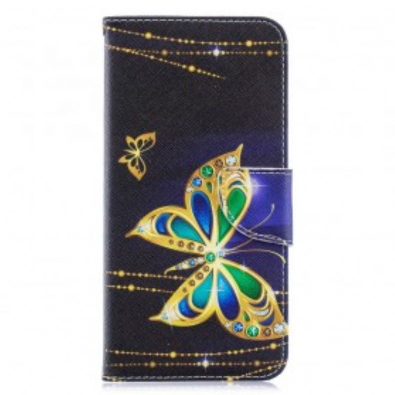 Housse Samsung Galaxy A70 Papillon Magique