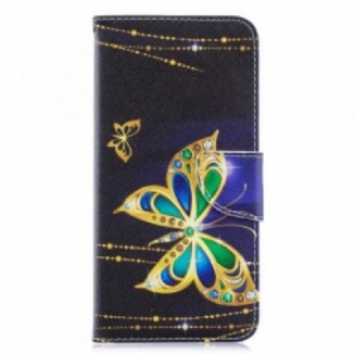 Housse Samsung Galaxy A70 Papillon Magique