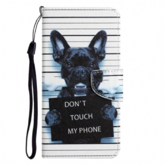 Housse Xiaomi 12T / 12T Pro Chien Don't Touch my Phone