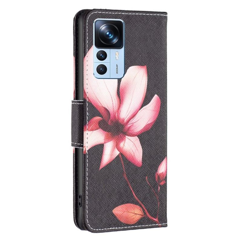 Housse Xiaomi 12T / 12T Pro Fleur Rose