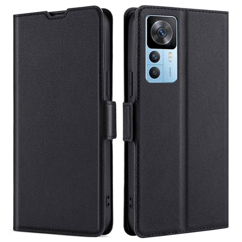 Housse Xiaomi 12T / 12T Pro Simili Cuir Ultra Fin