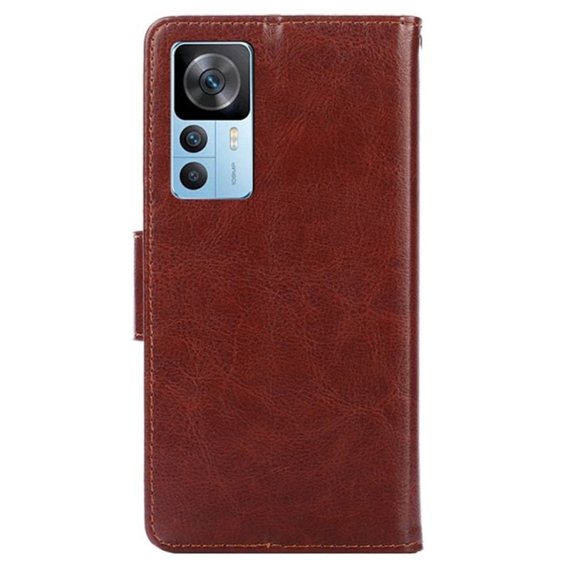 Housse Xiaomi 12T / 12T Pro Simili Cuir Vintage