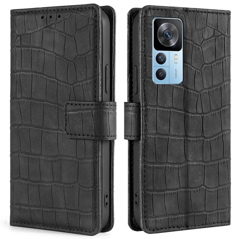 Housse Xiaomi 12T / 12T Pro Skin-Touch Crocodile