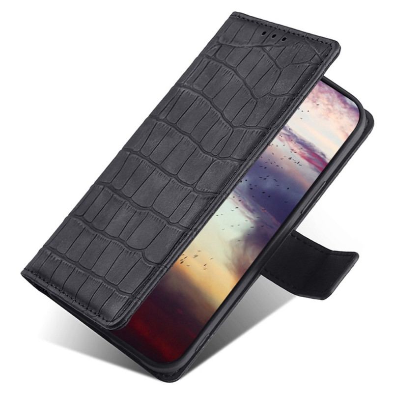 Housse Xiaomi 12T / 12T Pro Skin-Touch Crocodile