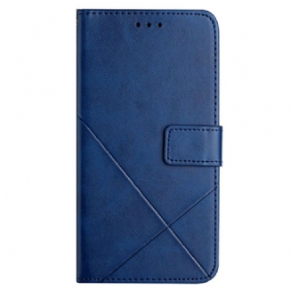 Housse Xiaomi 12T / 12T Pro Style Cuir Géo X Design