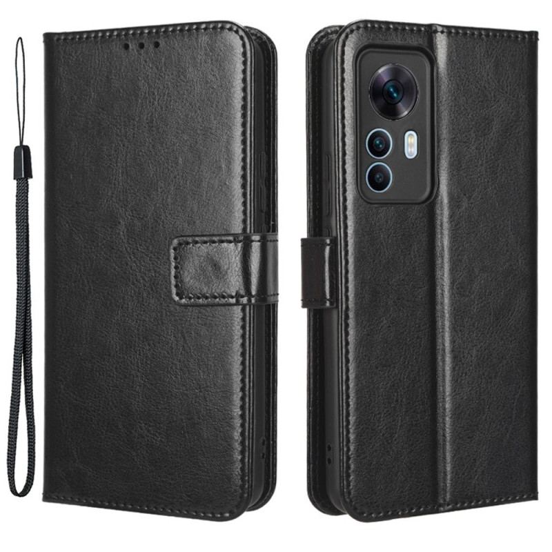 Housse Xiaomi 12T / 12T Pro Style Cuir Rétro