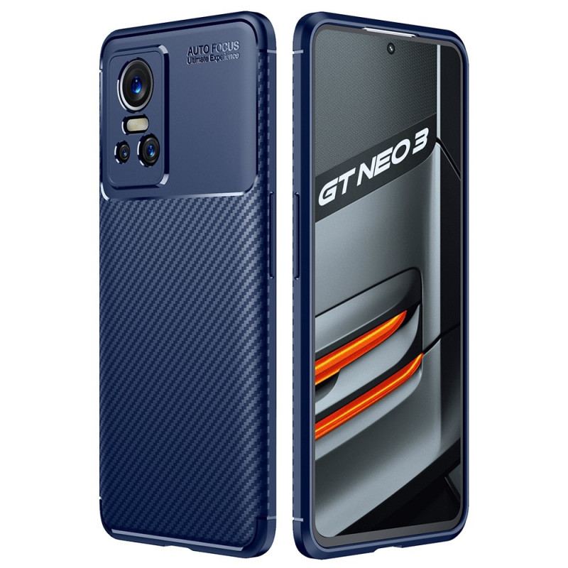 Coque Realme GT Neo 3 Fibre de Carbone