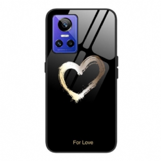 Coque Realme GT Neo 3 Verre Trempé Coeur