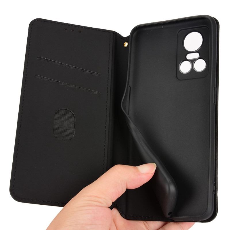 Flip Cover Realme GT Neo 3 Motifs à Carreaux